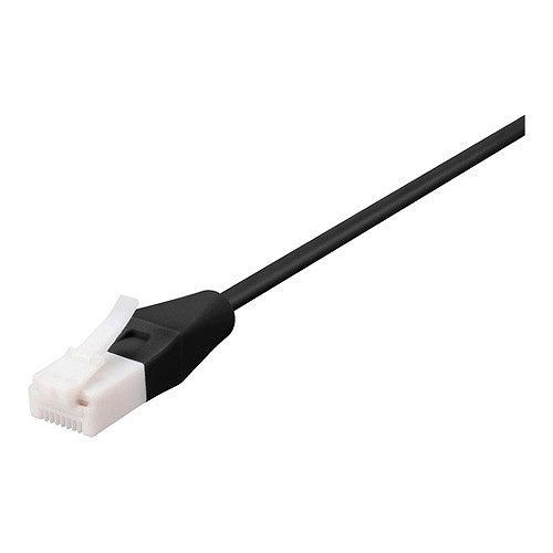 BUFFALO ツメ折れないCat5e LANケーブルやわらか 5m ブラック BL5ETNY50B...