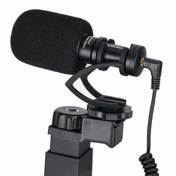 COMICA COMICA CVM-VM10-K2 スマートフォン用ショットガンマイクキット 代引不...
