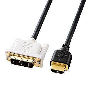 サンワサプライ HDMI-DVIケーブル 5m KM-HD21-50K 代引不可