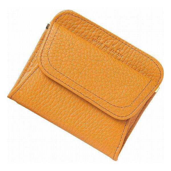 良品工房 日本製牛革財布 キャメル B6111-29 装身具 財布 財布セット 代引不可