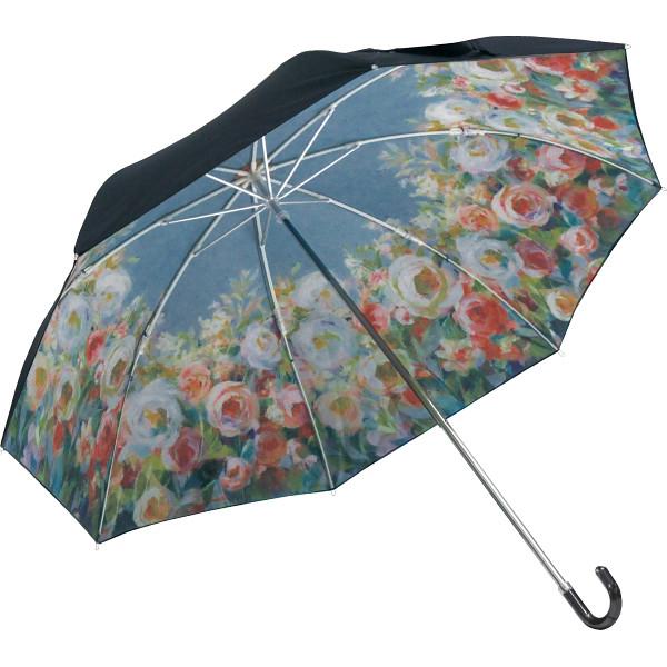 名画折りたたみ傘 晴雨兼用アーチストブルーム ジョイオブガーデン AB-02702 代引不可