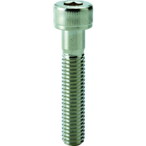 TRUSCO トラスコ 六角穴付ボルト スチール メッキ 半ねじ M4×50 15本入 Y15404...