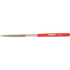 ＴＲＵＳＣＯ ダイヤモンドヤスリ 鉄工用 8本組 三角 GK-8-S 研削研磨用品・ダイヤモンドヤス...