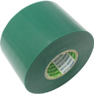 日東 脱鉛タイプビニールテープＮｏ．21 50ｍｍ×20ｍ 4巻入り 緑 21R-50 GN テープ...