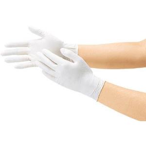 ＴＲＵＳＣＯ 使い捨て天然ゴム極薄手袋 Ｓサイズ DPM-5498 S 作業手袋・使い捨て手袋