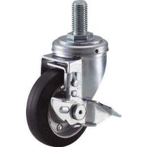 ハンマー Ｓ型ねじ式自在 ＳＰ付 ゴム車75ｍｍ Ｍ16ＸＰ2．0 413SA-R75-BAR01 ...