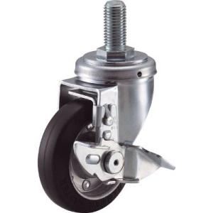 ハンマー Ｓ型ねじ式自在 ＳＰ付 ゴム車125ｍｍ Ｍ20ＸＰ2．5 413SA-R125-BAR0...
