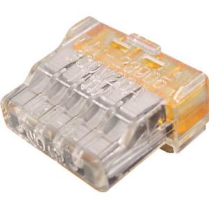 ＴＲＵＳＣＯ 差込形電線コネクタ極数5 T-QL-5 電気・電子部品・コネクタ