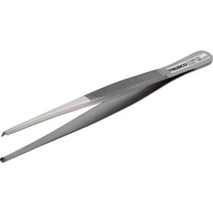 TRUSCO 高精度ステンレス製ピンセット 130mm 有鈎型 TSP-80 はんだ・静電気対策用品...