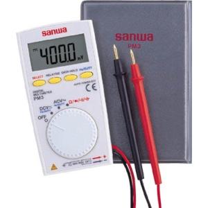 SANWA ポケット型デジタルマルチメータ PM3 計測機器・マルチメーター