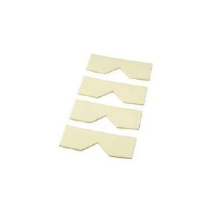 ＴＲＵＳＣＯ エッジクッションテープ コーナー用4枚入 グレー TECC-50GY 安全用品・標識・...