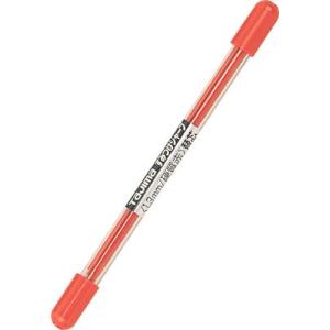 タジマ すみつけシャープ硬質赤替芯 SS13S-RED 測量用品・建築用筆記具