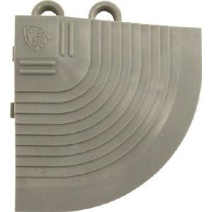 コンドル (屋外用マット)エバックライナーハードマット コーナー グレー F120FC