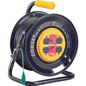 ハタヤ コンセント盤固定型ブレーカーリール 単相100ｖアース付 30ｍ お中元 Kb 30k 延長コード コードリール100ｖ コードリール