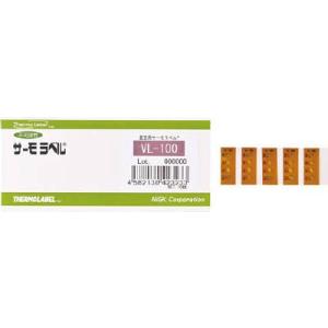 ニチユ 真空用サーモラベル4点表示 不可逆性 80度 VL-80 計測機器・熱感知・測定器