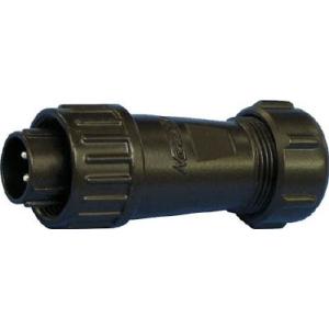 七星科学研究所 防水メタルコネクタ ＮＪＷ−16シリーズ 3極 ＰＭ8 NJW-163-PM8 電気...