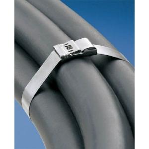 パンドウイット ＭＳ バックルロック式 ステンレススチールバンド MS6W50T15-L4 電設配線...