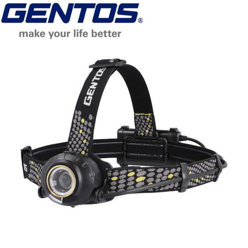 GENTOS LED ハイブリッド式 ヘッドライト ヘッドウォーズ HLP-2303 ジェントス