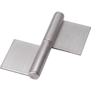 ＴＲＵＳＣＯ ステンレス製特厚溶接旗蝶番 右用 全長76ｍｍ ST-2000W-76R 建築金物・工...