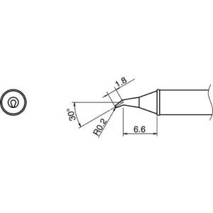 白光 コテ先/0.2RSSB型 T3101JS02