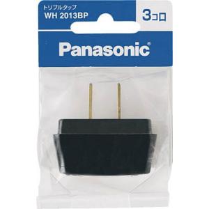 Panasonic トリプルタップ 3コ口 ブラック WH2013BP｜rcmdse