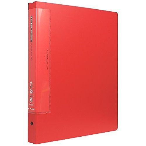 コクヨ クリヤーブック ウェーブカット A4S ラ-T730R