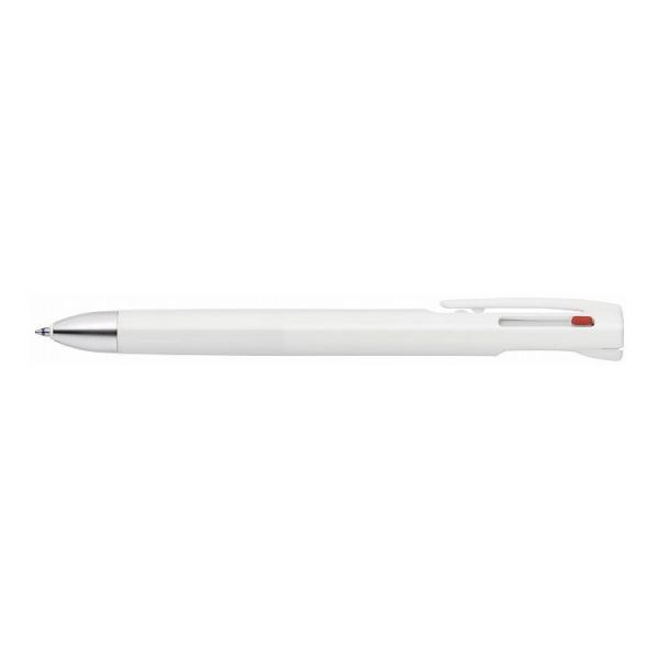 ブレン3C0.7 白 B3A88-W ゼブラ 書きやすい ストレスフリー ぶれない 3色ボールペン ...