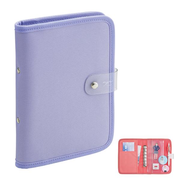 LIHIT LAB. myfa コレクションバインダー N3320-10 ライラックパープル 文具 ...