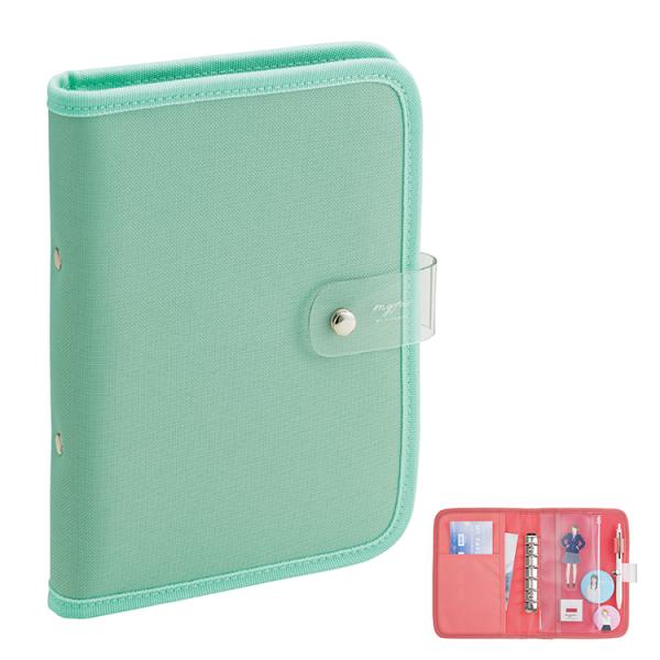 LIHIT LAB. myfa コレクションバインダー N3320-19 ミントグリーン 文具 文房...