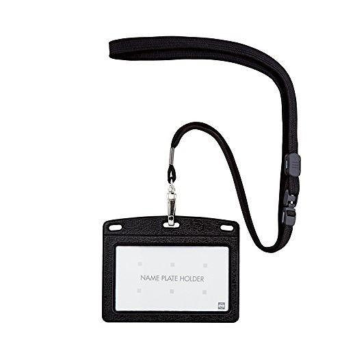 オープン 吊り下げ名札 N-123P-BK