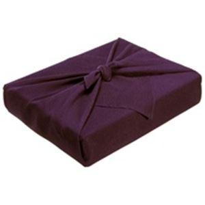 ながとや 正絹ちりめん風呂敷 ユ-022 紫無地 代引不可