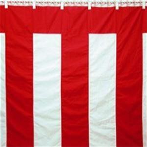 八光舎 紅白幕 3間物 180×540cm 代引不可