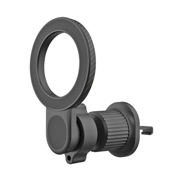 カシムラ MagSafe対応マグネットスマホホルダー2 エアコン取り付け iPhone/Androi...