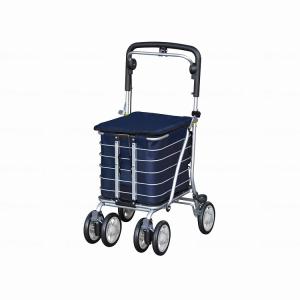 ショッピングカート シンプル 4輪 島製作所 ハーモニーAL? 2 アルミ