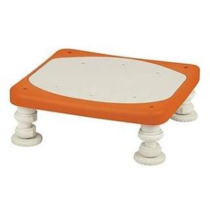 幸和製作所 ユニプラス 浴槽内いす 80 120-200 レッドオレンジ 代引不可