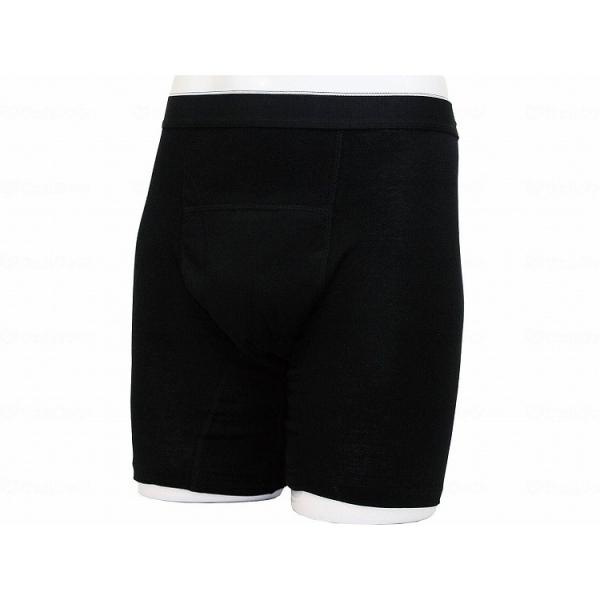 1枚 川本産業 ロングボクサー80/ブラック/LL ブラック LL 070-520022-00 13...