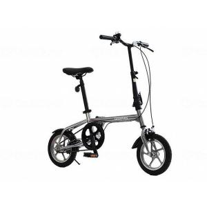 1台 GRAPHIS ノーパンクタイヤ折り畳み災害対策 自転車/ブラック