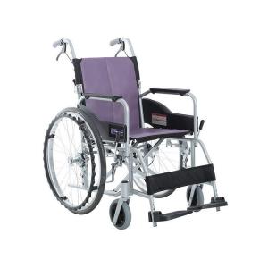 カワムラサイクル 介助用車いす(中床) ノーパンクタイヤ仕様 SY16-40SB