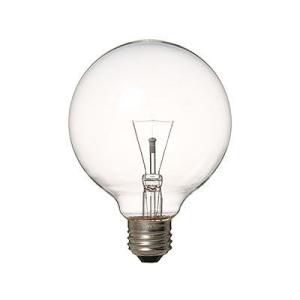 YAZAWA ヤザワ 長寿命 ボール電球 G95 クリア 40W形 E26 GC100110V38W...