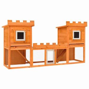 vidaXL 屋外用 大型うさぎ小屋 小動物ハウ...の商品画像