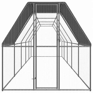 vidaXL 屋外鶏用ケージ 2x10x2m ...の詳細画像1