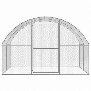 vidaXL 屋外鶏小屋 3x8x2 m 亜鉛...の詳細画像4