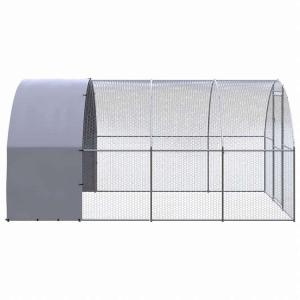 vidaXL 屋外鶏小屋 3x4x2 m 亜鉛...の詳細画像2