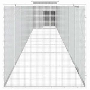 vidaXL チキンケージ グレー 800x9...の詳細画像3