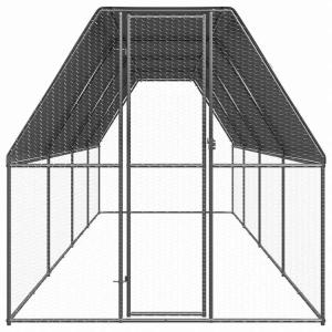 vidaXL 屋外鶏小屋 2x8x2m 亜鉛メ...の詳細画像1