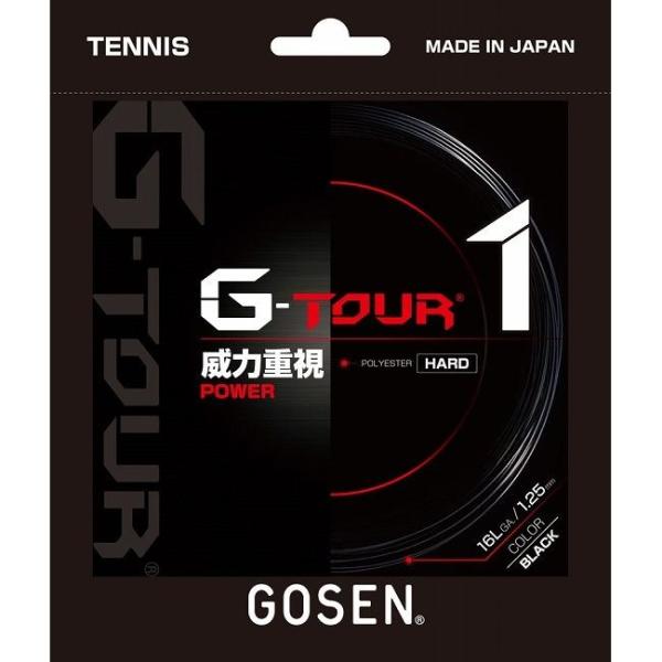 GOSEN ゴーセン G-TOUR1 16L ブラック TSGT11BK