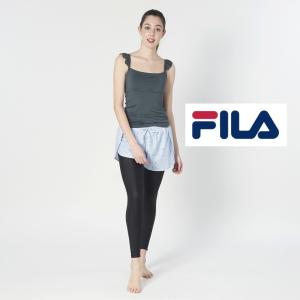 FILA fila フィラ ドット柄ボトム2点セット ヨガ スポーツ ジム ウェア スポーツウェア ジムウェア ヨガウェア 運動｜rcmdsp