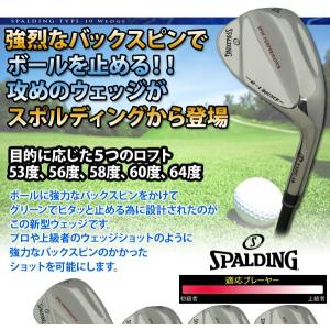 ＴＹＰＥ−10 カーボンウェッジ WEDGE SPALDING スポルディング ゴルフクラブ｜rcmdsp