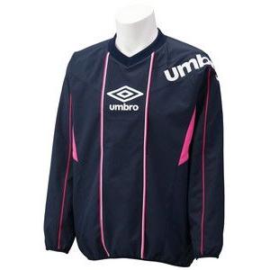 UMBRO（アンブロ） UBA4338 DTラインドピステトップ NPNK ネイビー×ピンク XOサイズ｜rcmdsp