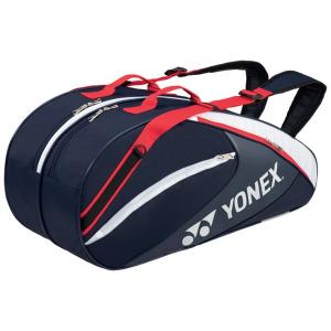 Yonex ヨネックス TEAM SERIES ラケットバッグ6 リュック付き・テニスラケット6本用 BAG1732R カラー ネイビーブルー｜rcmdsp